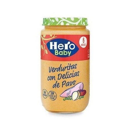 Hero Baby Verduritas con Delicias de Pavo 235g