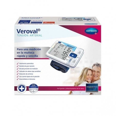 Veroval Tensiómetro de Muñeca Tensión Arterial 1ud