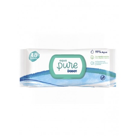 Dodot Aqua Pure Toallitas Húmedas Bebé 48uds
