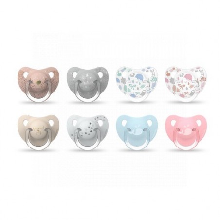 Suavinex Chupete Tetina Anatómica Silicona The New Classic +18M 2uds