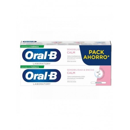 Oral-B Pasta Dental Sensibilidad y Encías Calm Original 2 x 100ml