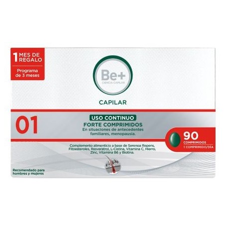 Be+ Capilar Uso Continuo Forte 90 Comprimidos