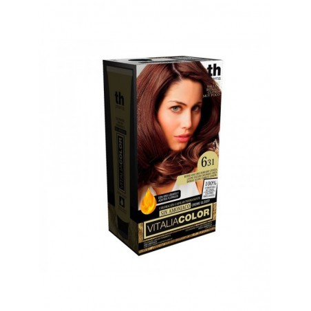 TH Pharma Coloración Capilar Permanente Rubio Oscuro Dorado Ceniza 6.31