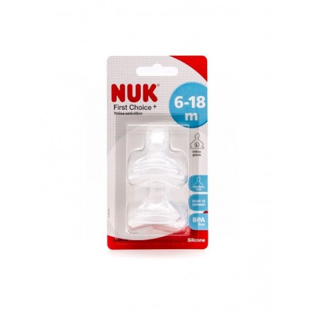 Nuk Tetina FC+ Silicona 6-18m Talla L