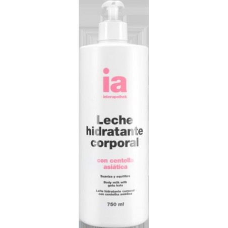 Interapothek Leche Hidratante Corporal Centella Asiática 750 ml