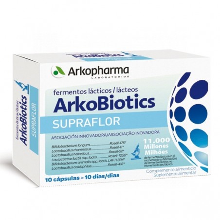 Arkobiotics Supraflor Adultos 10 Cápsulas