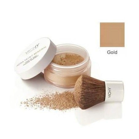 Vichy Aera Teint Mineral Fondo Maquillaje Polvo 5g Color 40 Gold