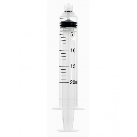 Ico Plus 3 Jeringa 3 Cuerpos Luer Excéntrica 20ml