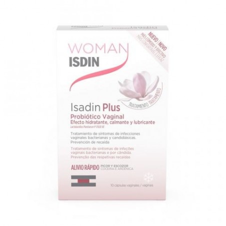 Isdin Woman Isadin Plus Probiótico Vaginal 10 Cápsulas