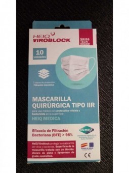 Mascarilla Quirúrgica Tipo...