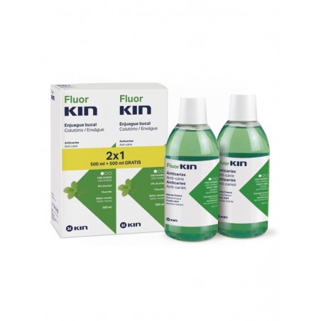 Fluorkin Anticaries Enjuague Bucal 2 x 500ml