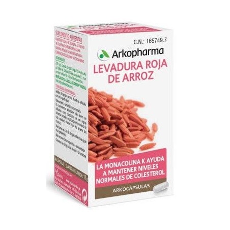 Arkocapsulas Levadura Roja de Arroz 48 Cápsulas Arkopharma