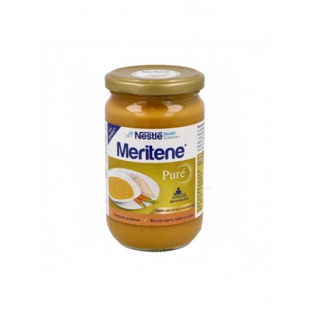 Meritene Puré Pavo con Arroz y Zanahorias 300gr