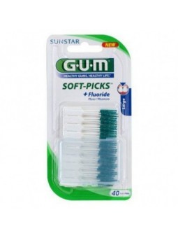 Gum Large Soft Picks 40 Uds