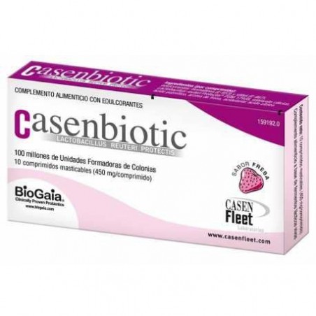 Casenbiotic Sabor Fresa 10 Comprimidos