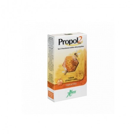 Propol 2 EMF Sabor Citrico y Miel 20 Tabletas Aboca
