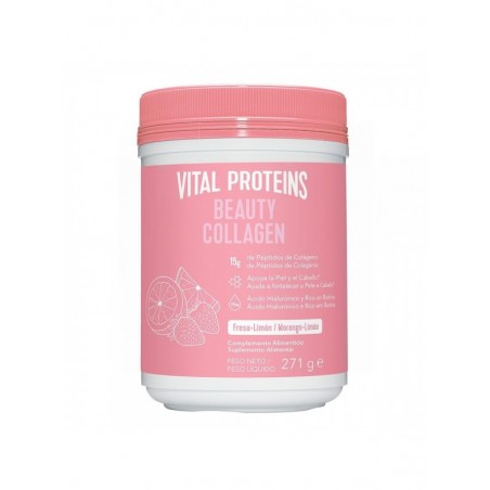 Vital Proteins Beauty Colágeno Fresa y Limón 271g