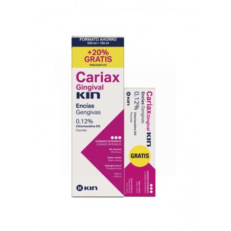 Cariax Gingival Enjuague Bucal 500ml + Pasta Dentífrica 75ml