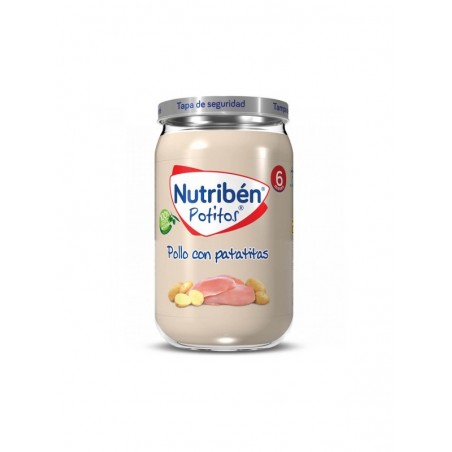 Nutribén Potitos Pollo con Patatitas 235gr