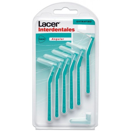 Cepillo Interdental Extrafino Angular Lacer 6uds