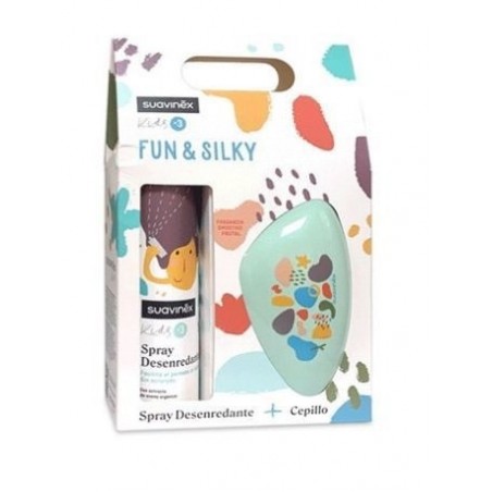 Suavinex Kids Spray Desenredante 250ml + Cepillo