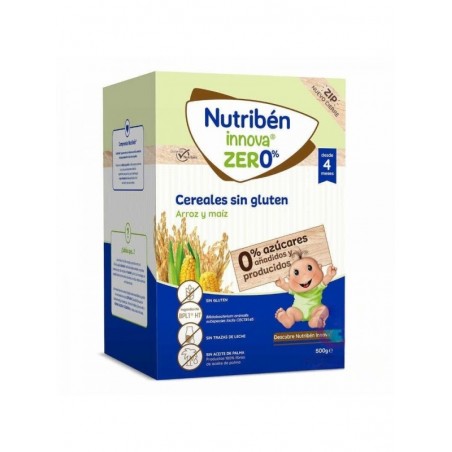 Nutriben innova Cereales Sin gluten 0% 1 Envase