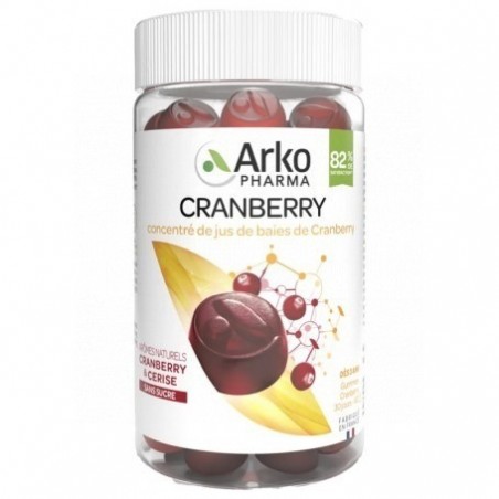 Arkopharma Arandano Rojo Gummies 60 Caramelos De Goma Sabor Arandano Rojo Y Cereza