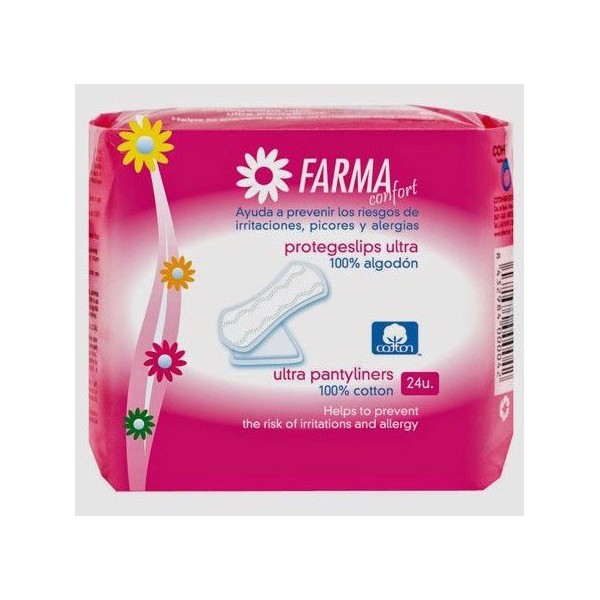 Farmaconfort Protege-slip 100% Algodón Ultrafino 24uds