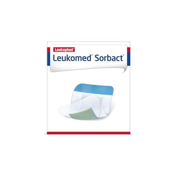 Leukomed Sorbact 3 Apósitos 8cmx10cm