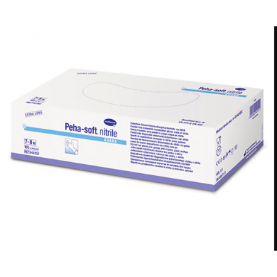 Guante Nitrilo Blanco T-M...