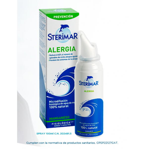 Sterimar Mn (Manganeso) Limpieza Nasal Solucion 100 ml