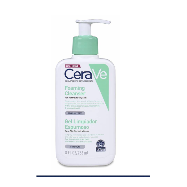 Cerave Gel Limpiador Espumoso 236 ml